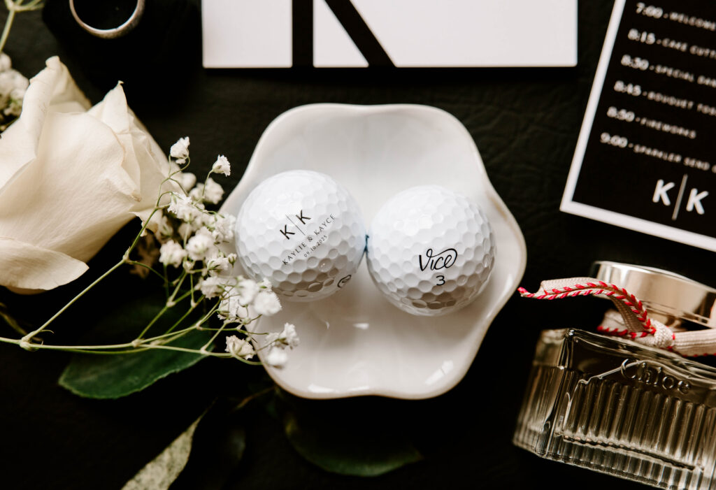 Sleepy Ridge Wedding in Orem Utah, Utah Wedding Photographer, Sleepy Ridge Weddings Golf Ball Wedding Favors