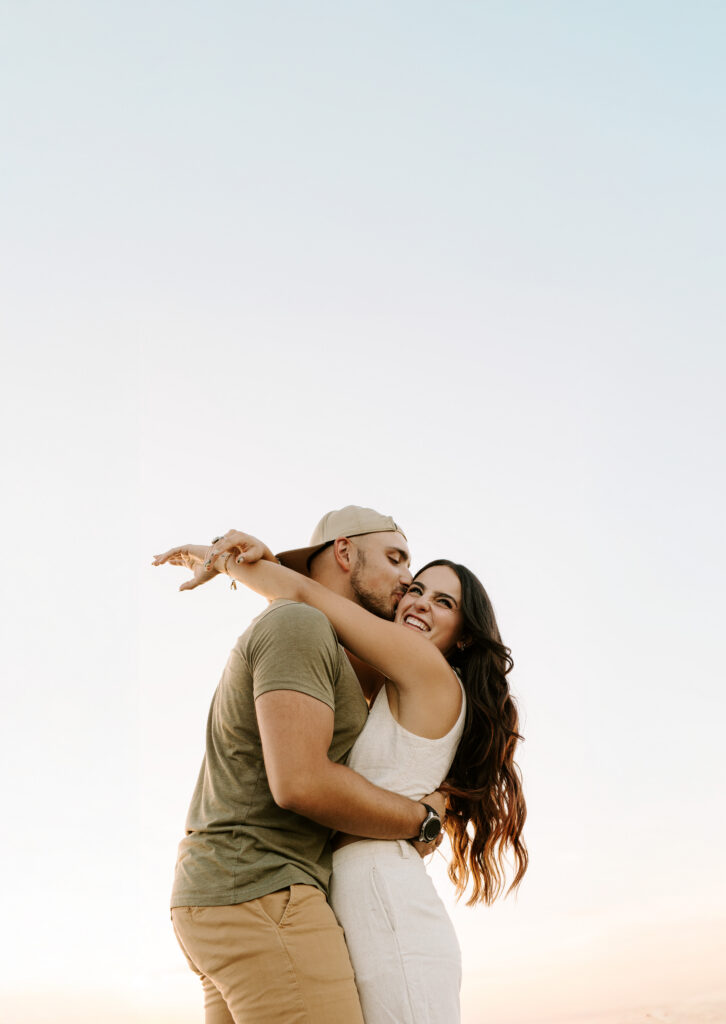 Utah Wedding Photographer at The Great Saltair, Engagement Photos in Utah, Wedding Photographer Utah County, Beach Engagement Photo Ideas, Utah Couples Photos